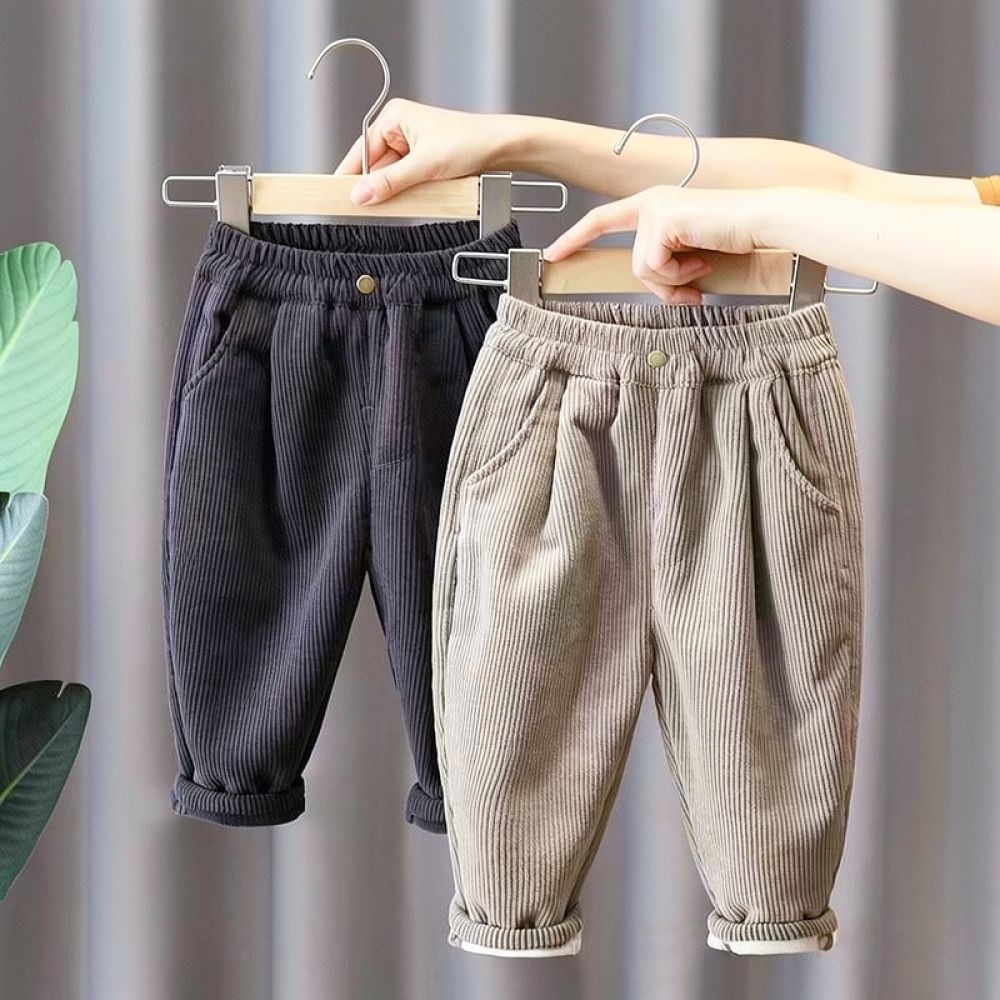 Corduroy Pant Warm - Children Fleece Lined Corduroy Pants Winter
