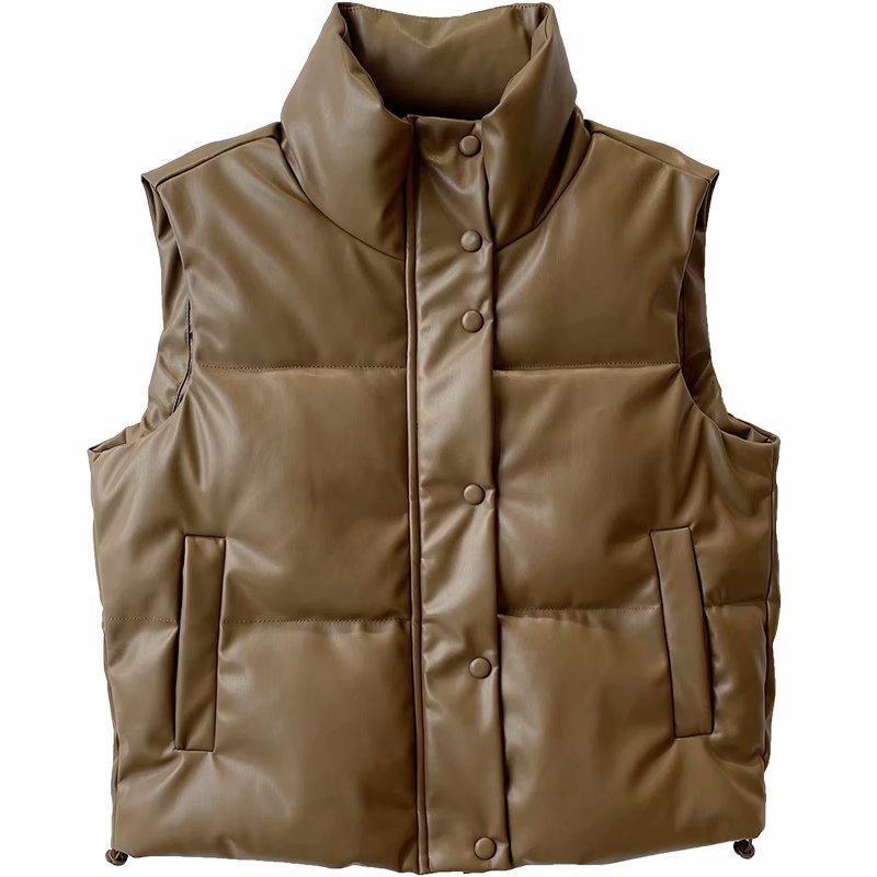 Real Leather Vest Women Winter - đánh giá và giá Wool Coat Peacoat