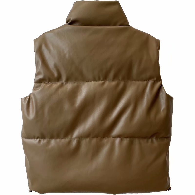 Real Leather Vest Women Winter - đánh giá và giá Wool Coat Peacoat