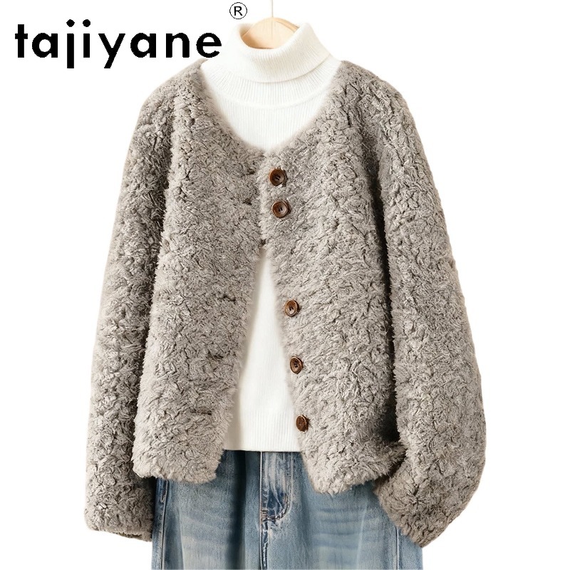 TAJIYANE 100% Wool Shearing Re - đánh giá và giá Wool Coat Peacoat