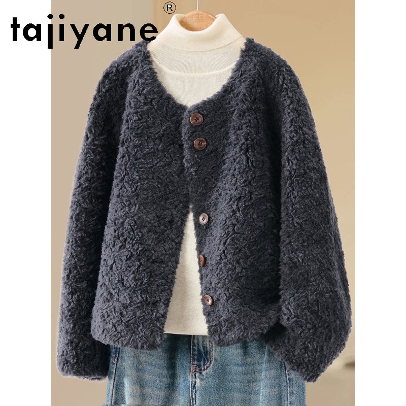 TAJIYANE 100% Wool Shearing Re - đánh giá và giá Wool Coat Peacoat
