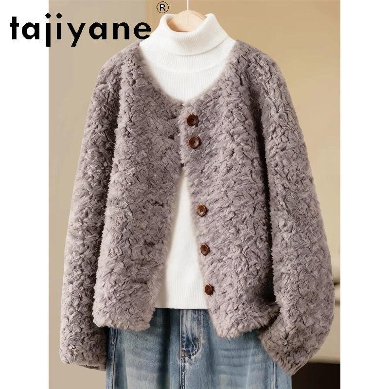 TAJIYANE 100% Wool Shearing Re - đánh giá và giá Wool Coat Peacoat